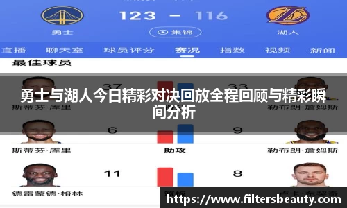 勇士与湖人今日精彩对决回放全程回顾与精彩瞬间分析